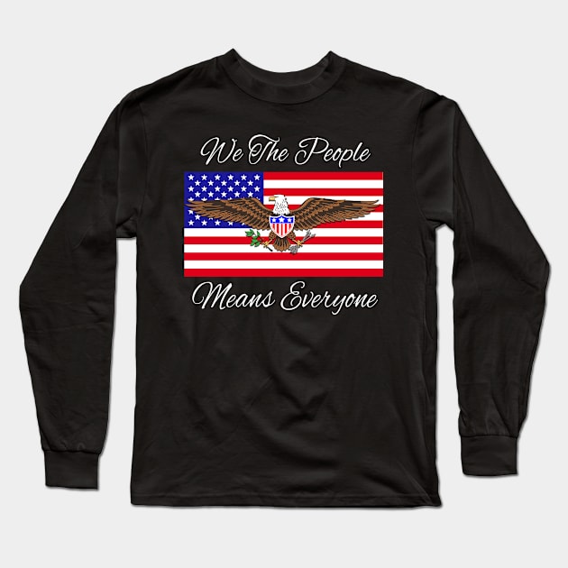 We The People 2nd Amendment Gun Rights Long Sleeve T-Shirt by macdonaldcreativestudios